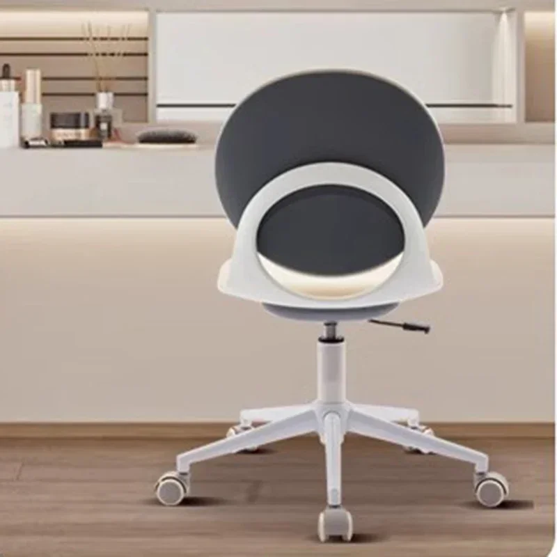 Sillas de Oficina de maquillaje para dormitorio, Silla de juegos, diseño ergonómico, sillas de Oficina de lujo, suelo blanco, Silla de Oficina,