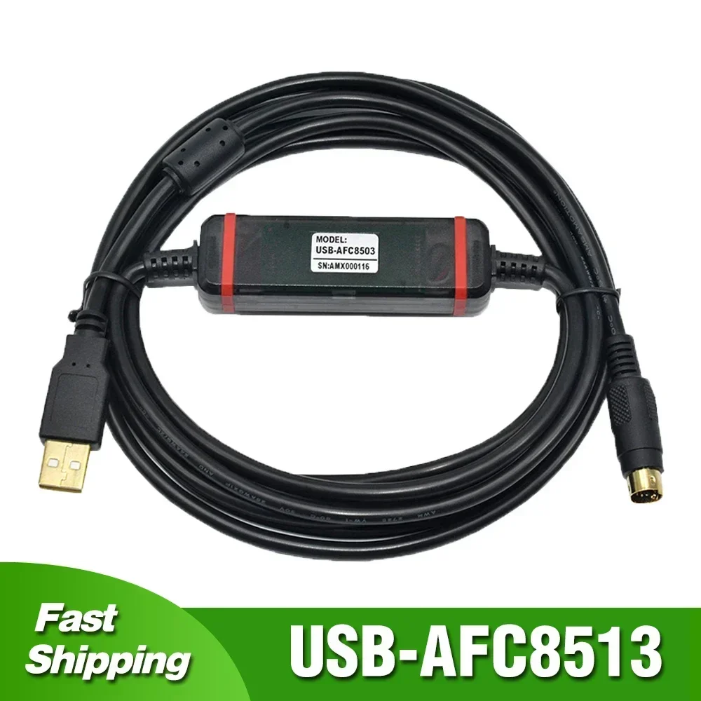 

USB-AFC8513 AFC8503 For Panasonic FP0 FP2 FP-X FP-M PLC Programming Cable Nais GT10/30 Touch Panel Cable DFP0-U2