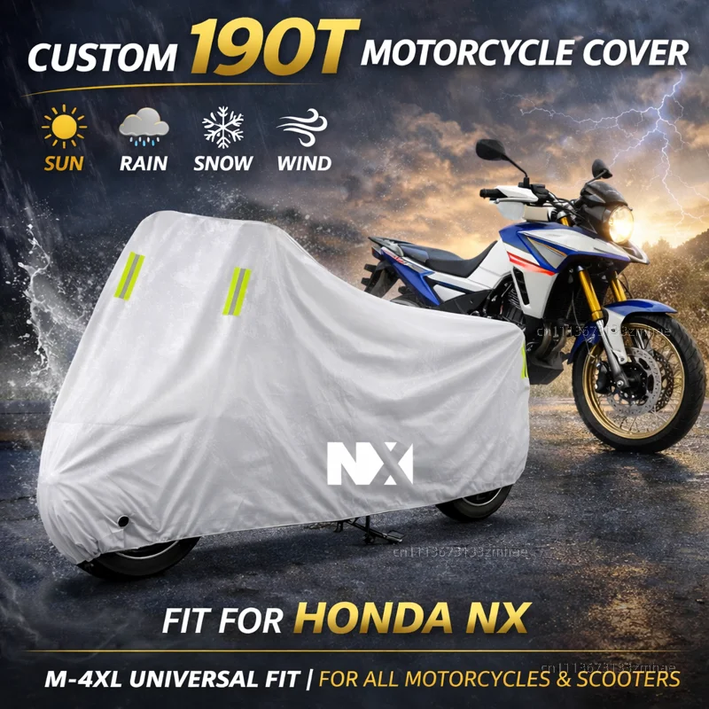 

Чехол для мотоцикла HONDA NX400 NX500 NX 400 NX 500 2024-2025, водонепроницаемый, сверхпрочный, для улицы, защита от дождя, пыли и солнца