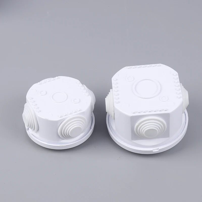 White Connection Cable Branch DIY Waterproof IP65 Power Case Junction Box Indoor Wire Shell Electric Control Boxes