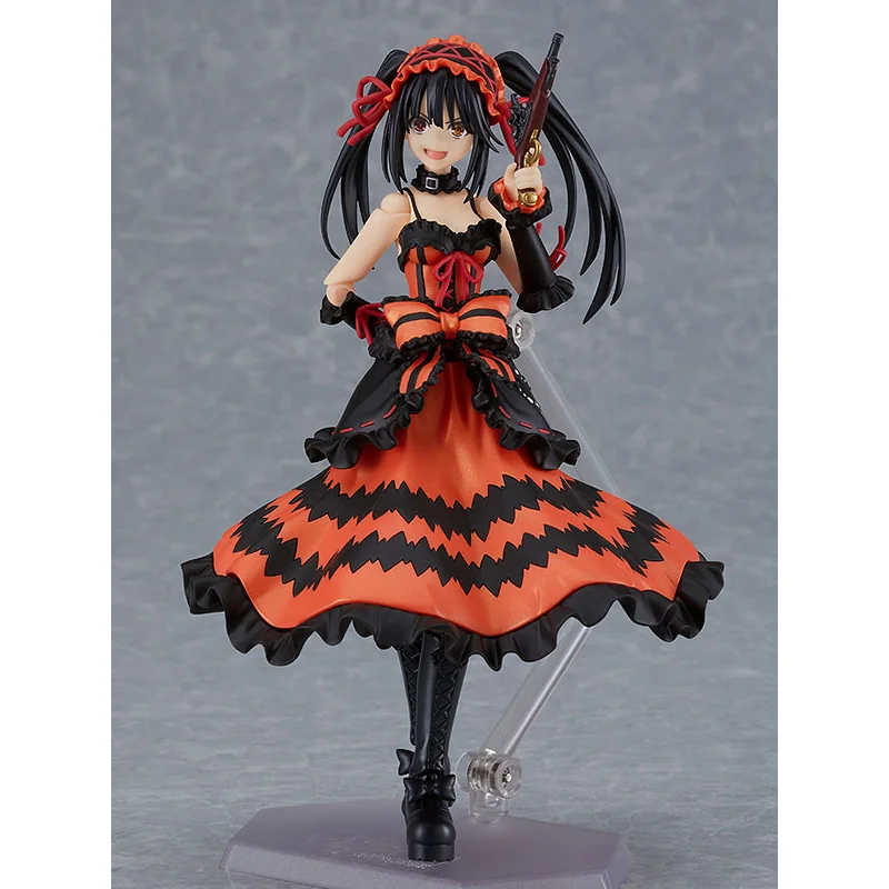 100% Original Figma 585 Date A Live III Kurumi Tokisaki In Stock Anime Action Collection Figures Model Toys