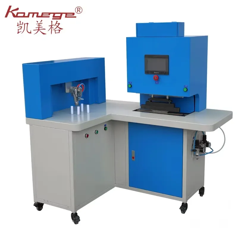 XD-330 Gluing Window Folding Machine for Leather Gluing and Folding