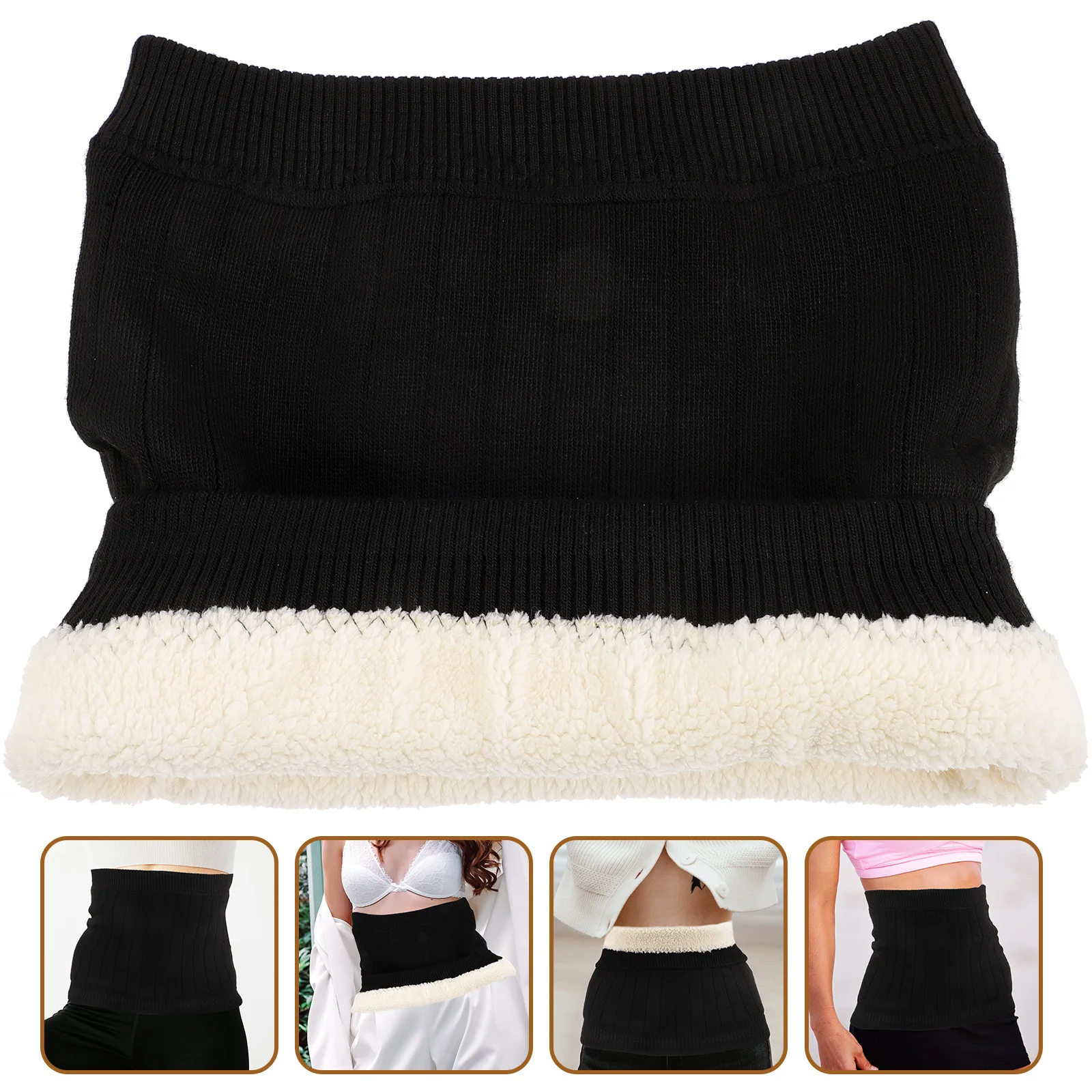 

Reusable Waist Belt Household Kidney Band Warm Abdomen Daily Use Suitable for Winter Back Support Lumbar Protection