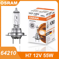 Osram Original 64210 H7 12V 55W PX26d Car Halogen Headlight 3200K Car Standard Bulb OEM Made in Germany