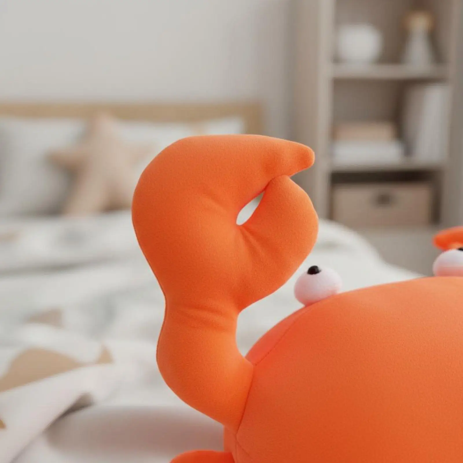 Soft Pillow Realistic Design Sea Creature Stuffed Toy PP Filled Sea Creature Stuffed Toy for Kids, Bedroom, Performances,