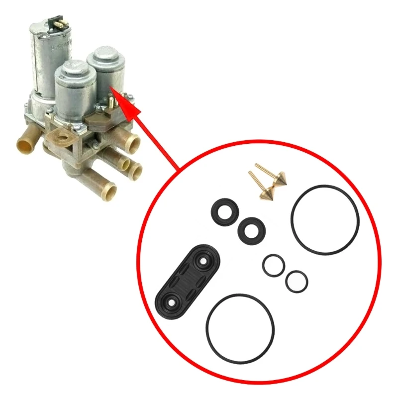 

Heater Repair Kit Set of Heater Repair Parts No Need to Buy a New Suitable for Self-Repair W124 Car Vehicle D7YA