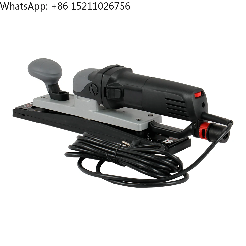 Square Random Orbital Electric Sander 220V DIY for Metal Wood with 80-120 Grit