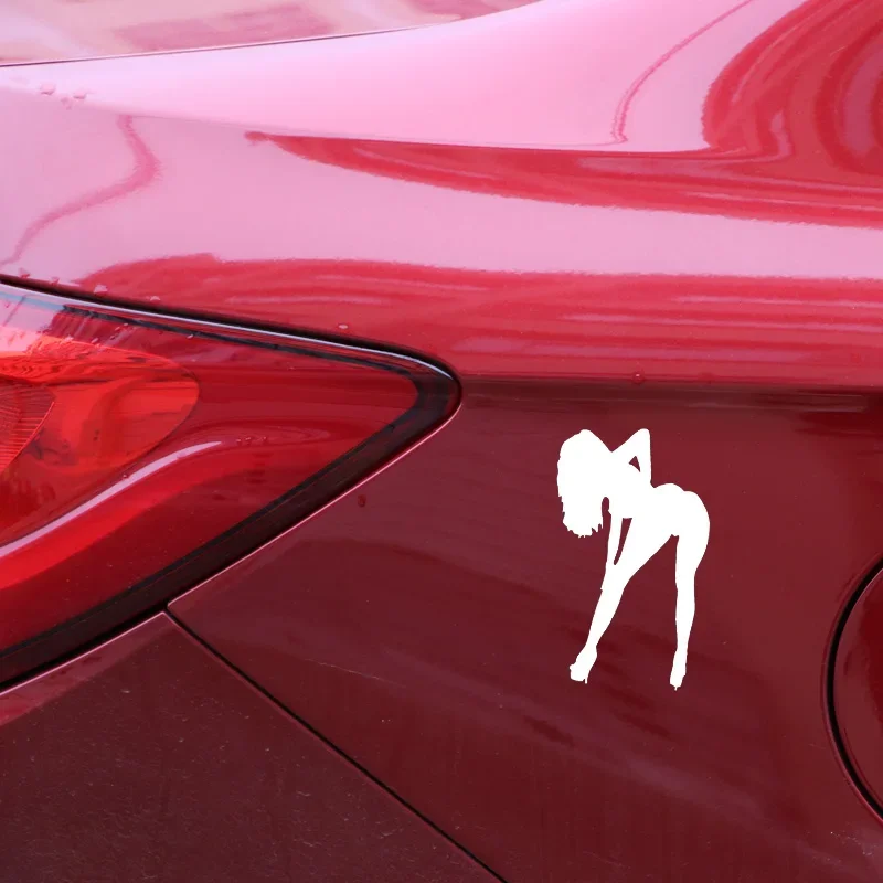 Sexy Girls Tease Temptation Car Sticker Decal Decoration Car Styling Decoration Waterproof and Sunscreen Vinyl Decal,10cm*15cm