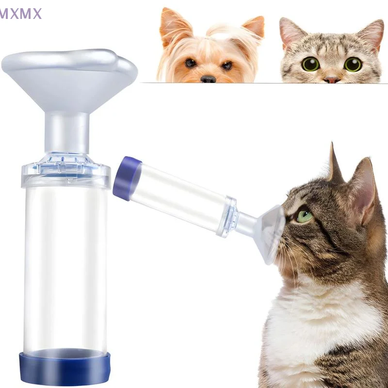

Cat Aerosol Chamber Pet Dog Portable Inhaler Handheld Aerosol Chamber Inhaler For Veterinary Equipment Vet Clinic Pet Supplies