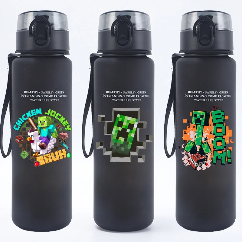 Minecraftes Pixel Kids Water Bottles: The Ultimate Gift for Young Fans of Block-Based Adventures