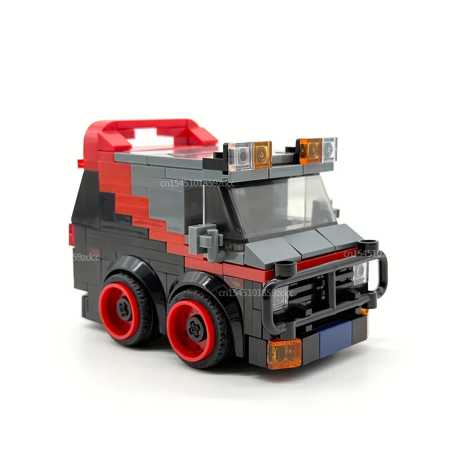 

NEW MOC Classic Movie A-Teamed Van Car Building Blocks Special Vehicle Model Truck Bricks Toys Birthday XMAS Gift