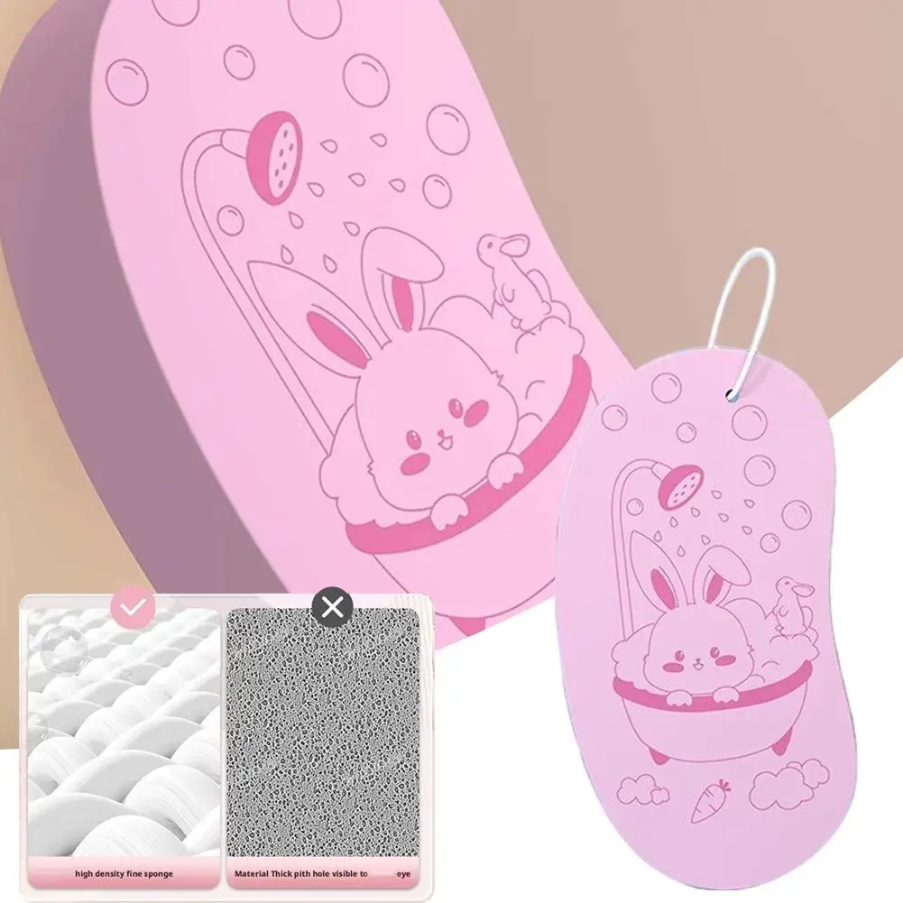 

Bath Sponge Cartoon Infant Foam Scrubber Infant Bath Cotton Color Mix Balls Cleansing Scrubber Body Soft Wash Z7F3