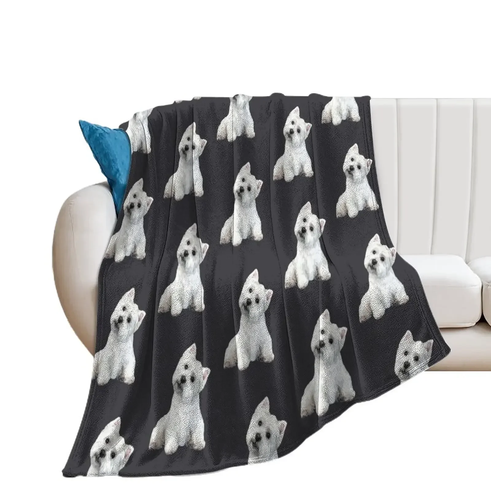 West Highland Terrier BEST DOG EVER! Throw Blanket manga christmas decoration Blankets