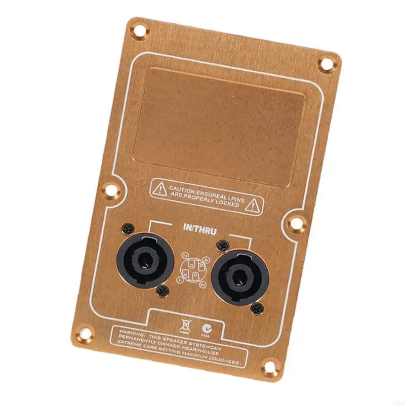 Bảng điều khiển phía sau của loa hợp kim bằng nhôm 270B để kết nối toàn trong giai đoạn và phụ kiện loa môi trường studio