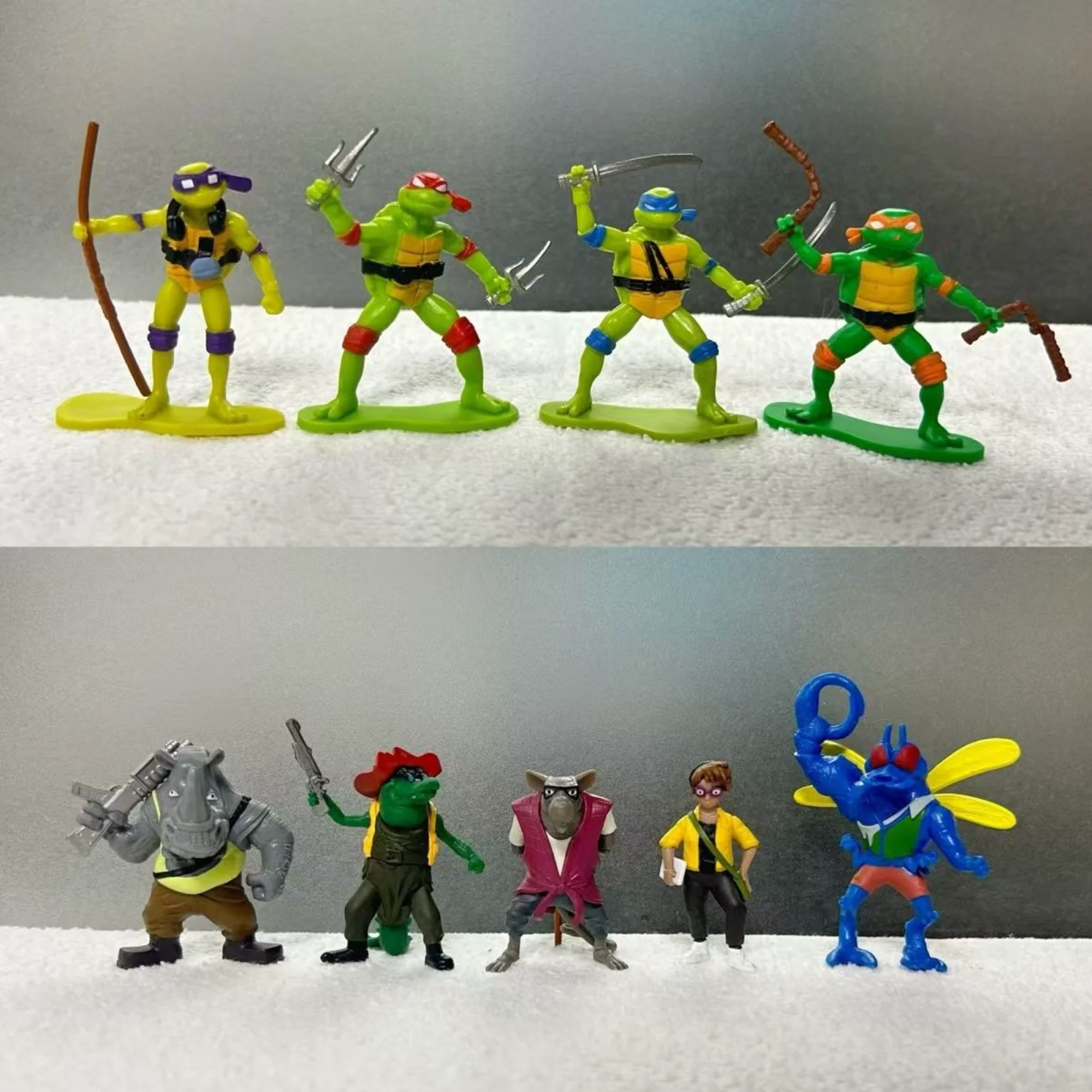 Żółwie Ninja Leonardo Raphael Michaelangelo Donatello Splinter Figurka Akcji Ozdoba Kolekcjonerska Prezent Urodzinowy