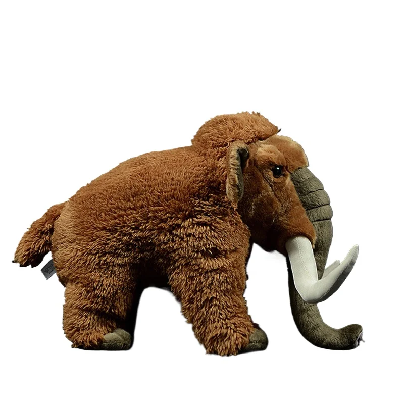 

New 33cm Simulation Mammoth Doll Soft Stuffed Animal Plush Toy For Kids Christmas Gifts