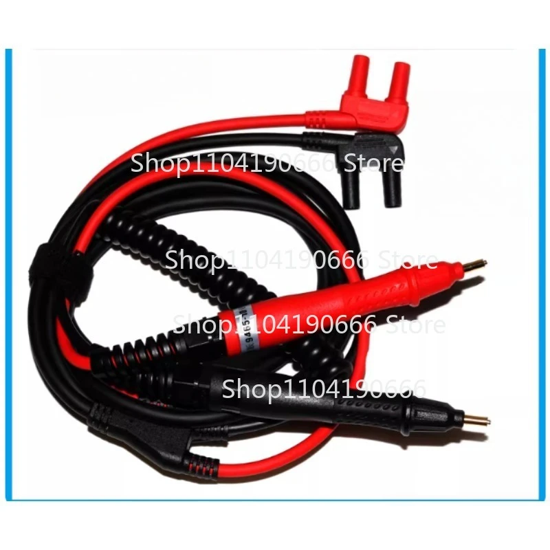 Replace For  HIOKI 9465-10 9772 Battery Internal Resistance Meter Four-End Probe Type Test Line, Line Length 1.3 Meters
