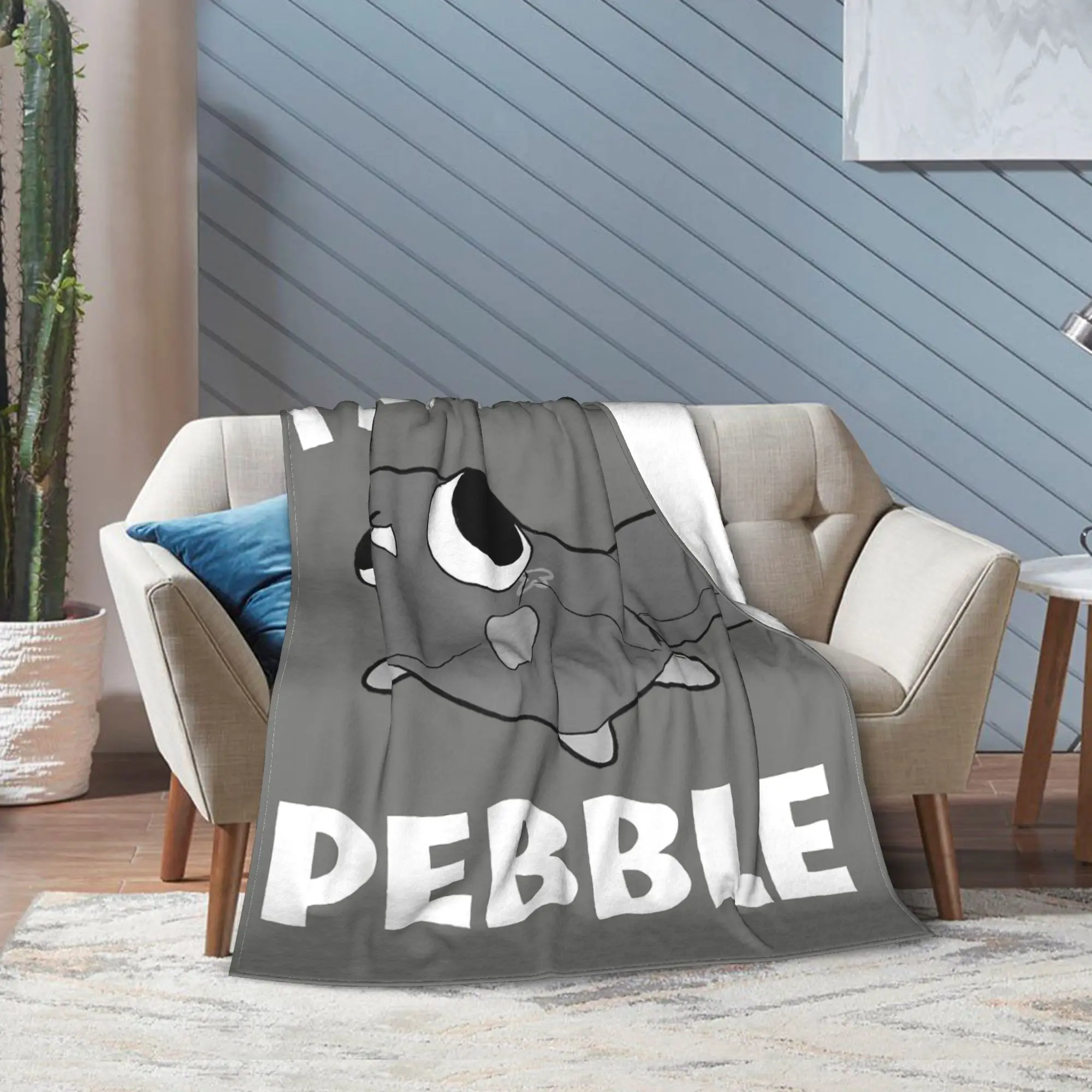 I'm Just a Pebble Dandy's World Blanket Flannel All Season Horror Game Multifunction Super Soft Throw Blanket for Bed