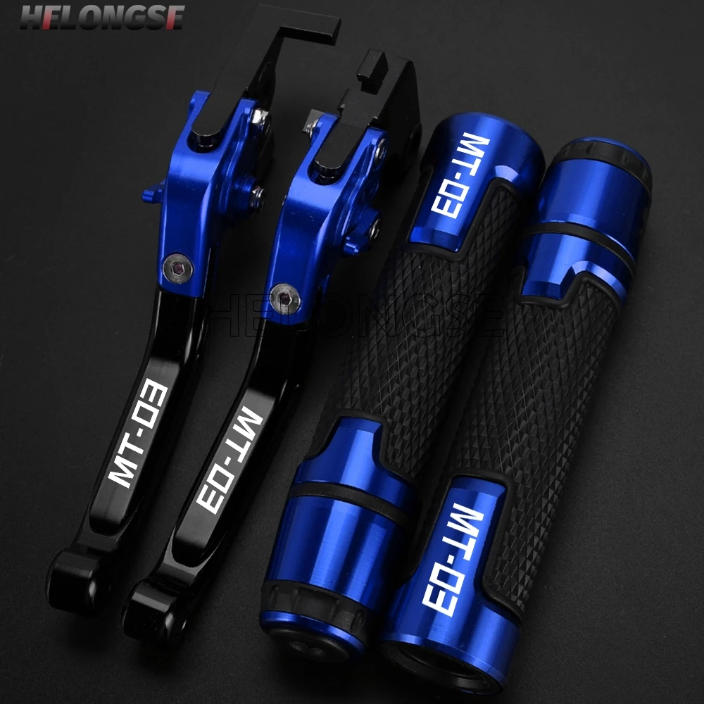 

Motorcycle Adjustable Foldable Brake Clutch Levers FOR YAMAHA MT03 MT-03 MT 03 2015-2020 2019 2018 2017 Handle Handlebar Ends