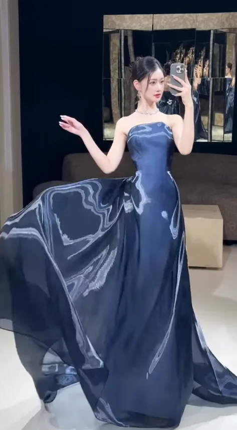 

Dubai Saudi Classic Modern Style Women's Wedding Party attire Satin Evening Dresses Customized Mermaid Simply Prom Gowns