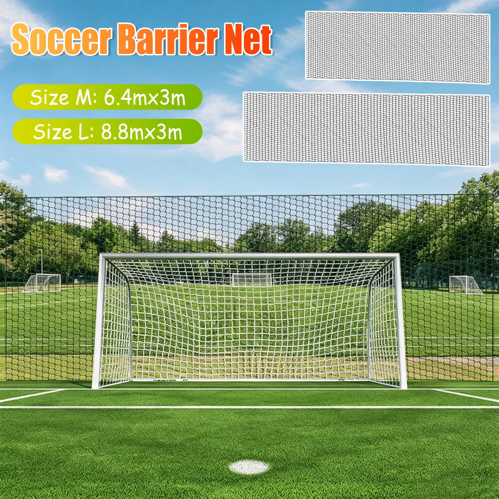 

Soccer Practice Sports Netting Ball Sports Barrier Net Sports Netting Barrier Soccer Protection Net for Backyard Soccer Training