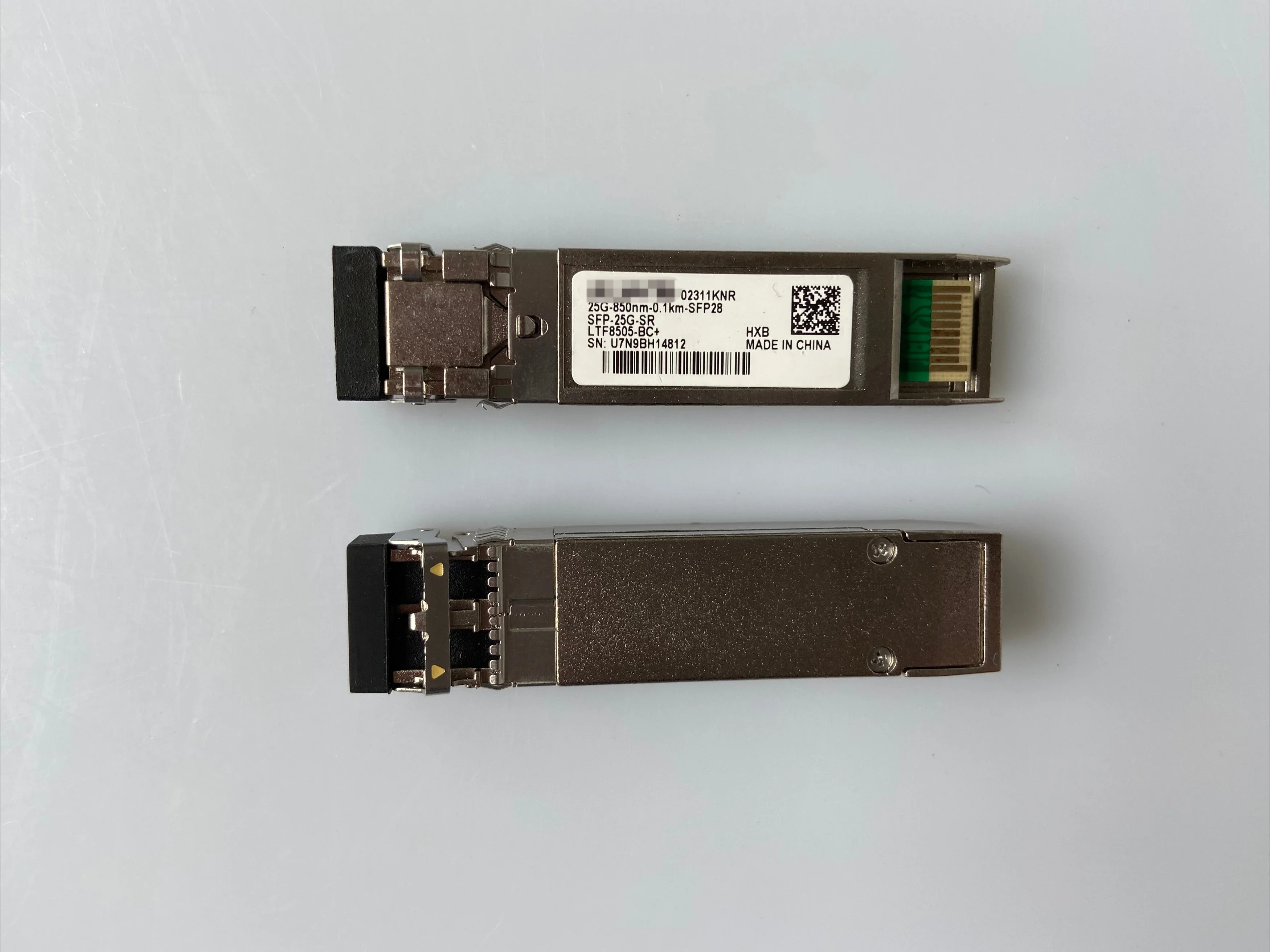 

For 25g optical module sfp-25g-sr 02311knr multimode lc interface 850nm, 0.1km