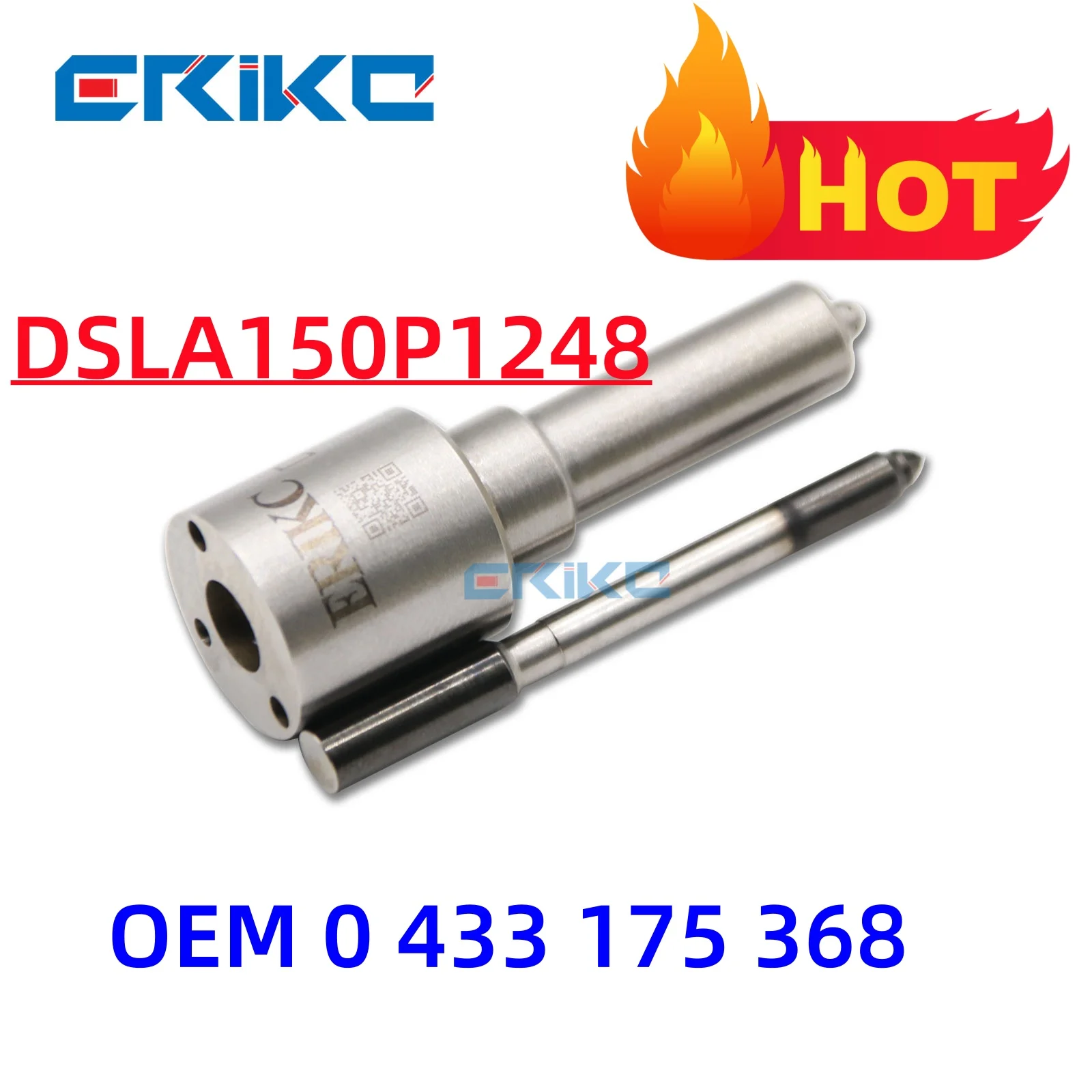 

ERIKC DSLA150P1248 Injector Nozzle Dsla 150p 1248 Injection Pump Parts OEM 0 433 175 368 Compatible For Bosch