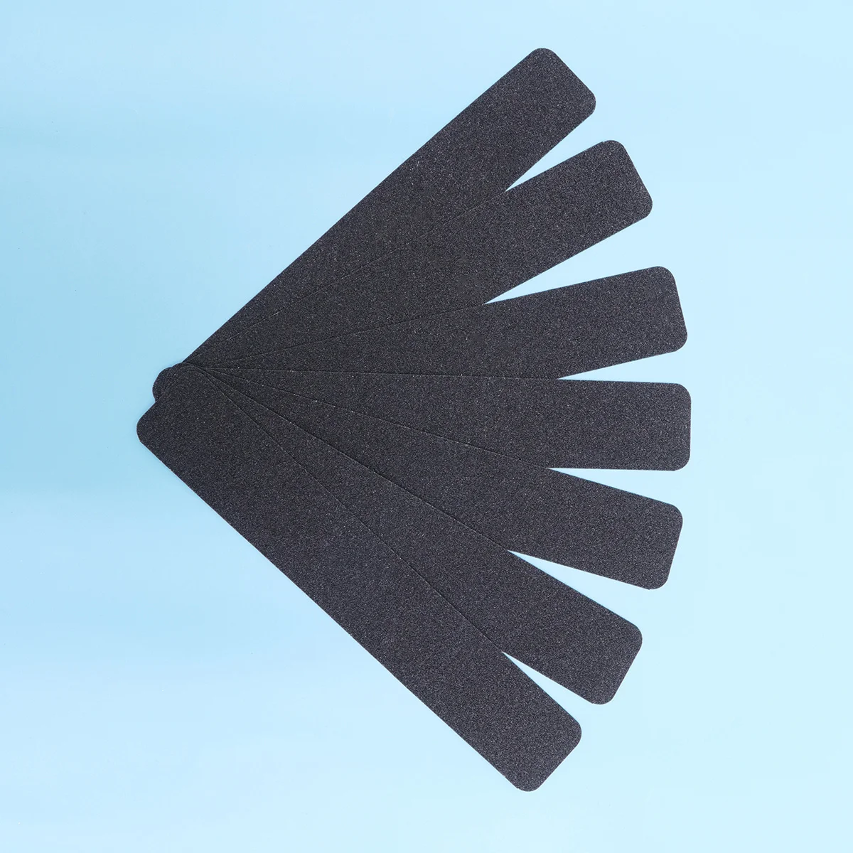 

10Pcs Black Frosted Anti-Skid Tape Strong Waterproof Backing for Outdoor Concrete Wood Stairs Patio Frosted Tape