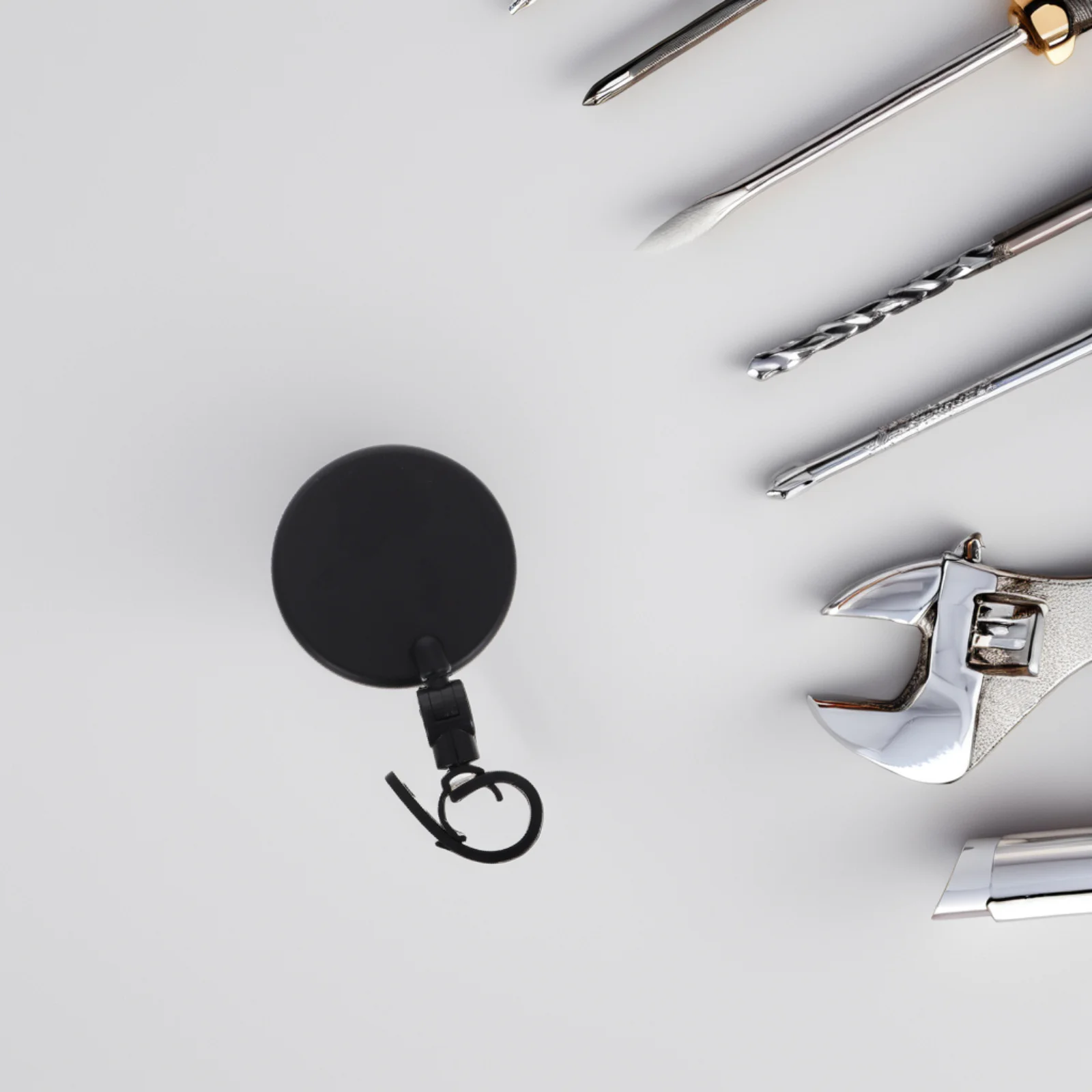 

Inspection Mirror with Anti Fog Coating Adjustable Handle for Bike Car Cleaning Rearview Mirror Scooter Mirrors