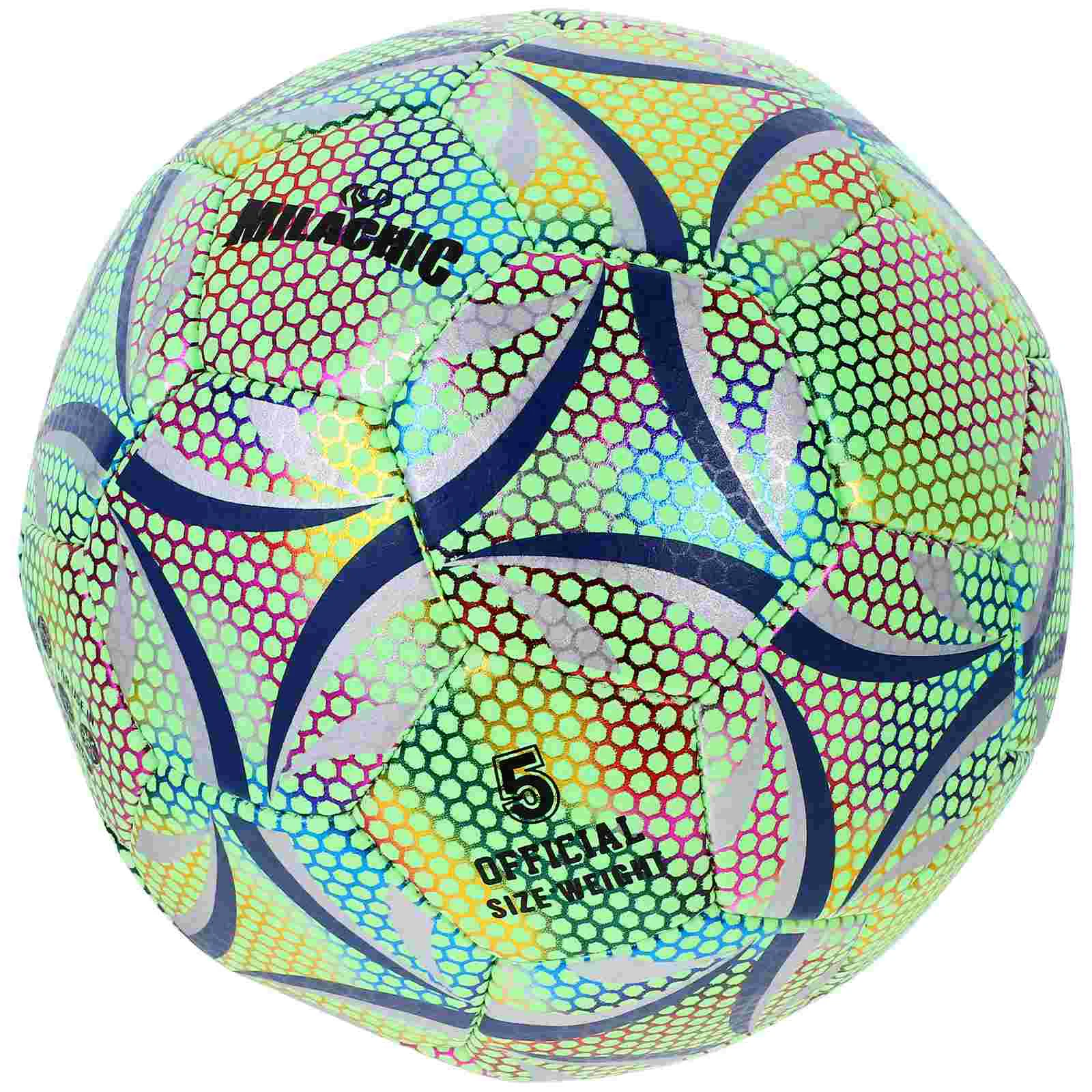 Football Soccer Training Adult Glowing Pu Luminous Child Light Absorption Balls