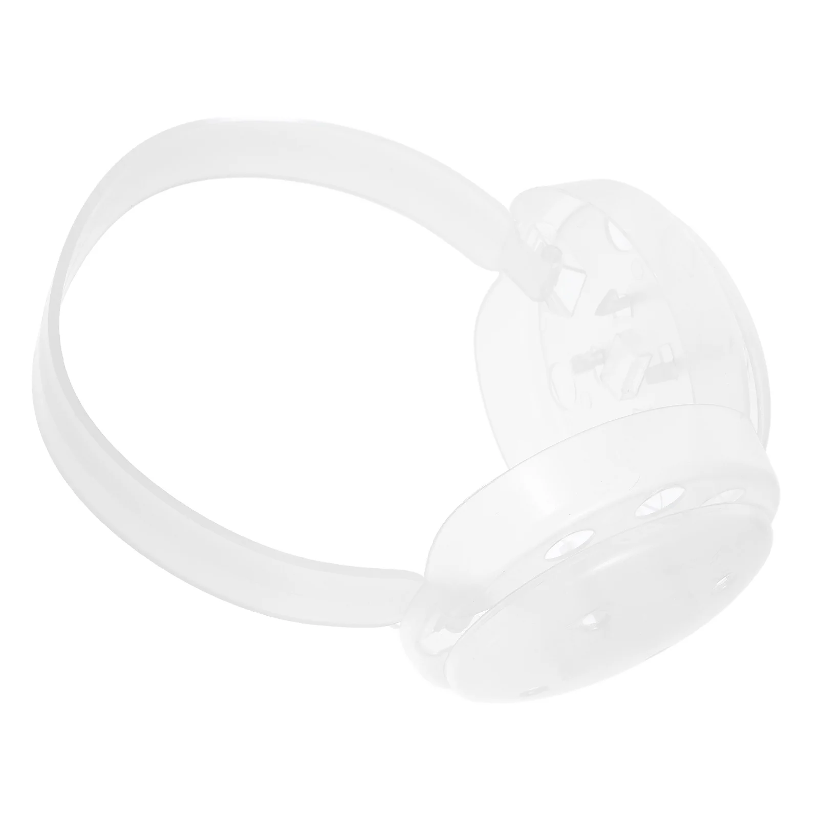 

4Pcs Earmuff Rack Foldable Plastic Frame Adjustable Ear Warmer Holder DIY Winter Ear Cover Organizer Earmuff