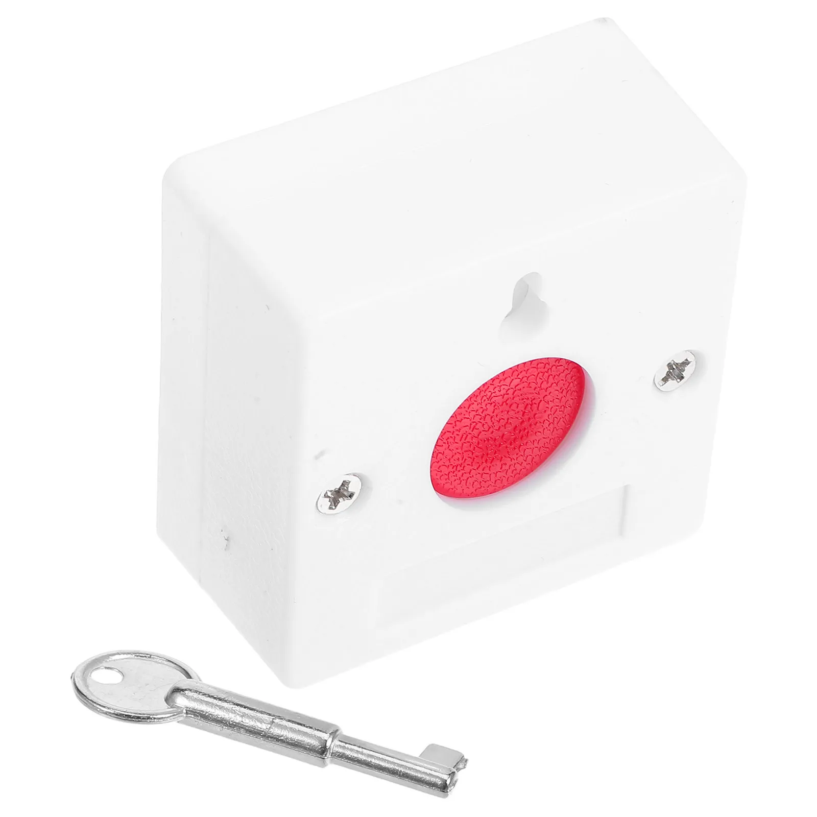 

5Pcs Wireless Emergency Call Button Panel 86 Wall Switch Key Lock Bathroom Disabled Toilet Alarm Elderly Patient Alert System