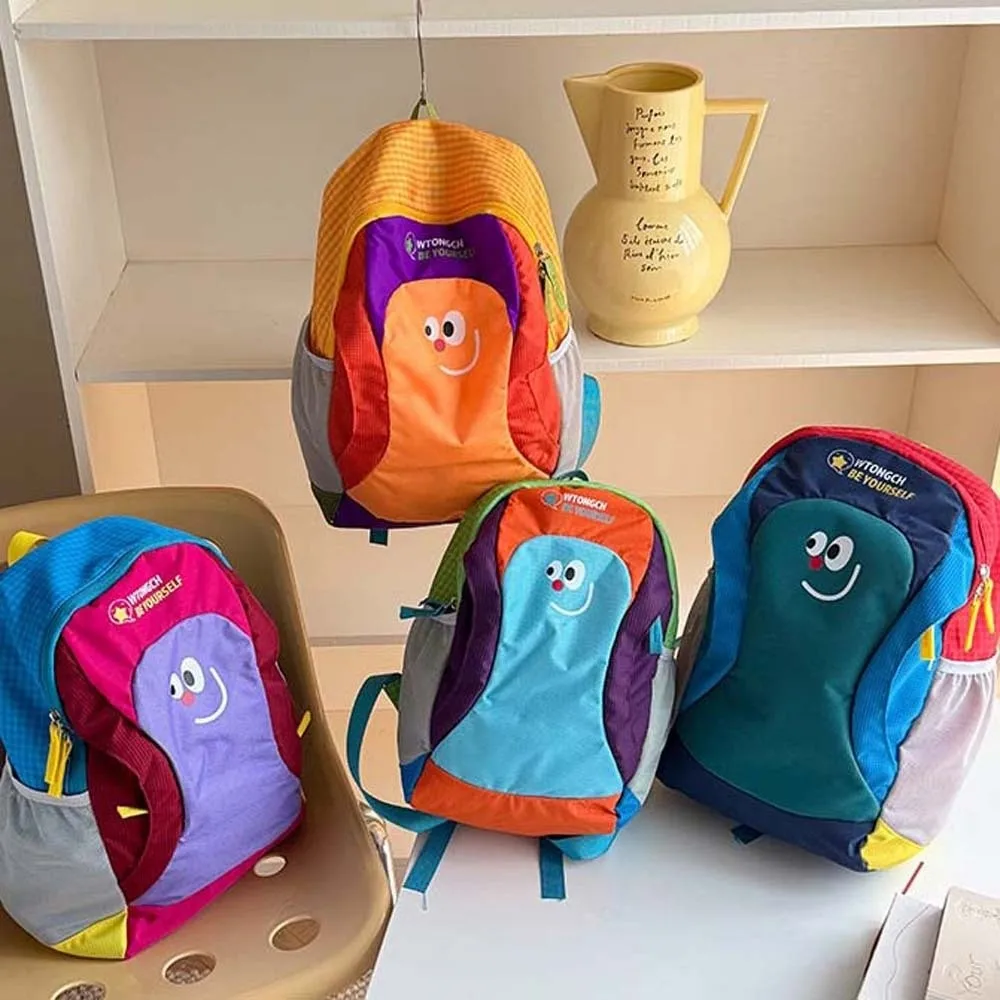 Oxford Cloth Backpack Lightweight Ergonomic Kindergarten Book Bag Durable Breathable Primary School Bag Women / Men
