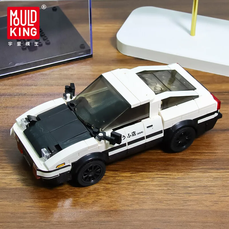 

Mold King 399 шт. AE86 модель спортивного автомобиля, строительные блоки, мини-роскошная серия автомобилей, образовательная сборная игрушка, подарок на день рождения для ребенка 27013