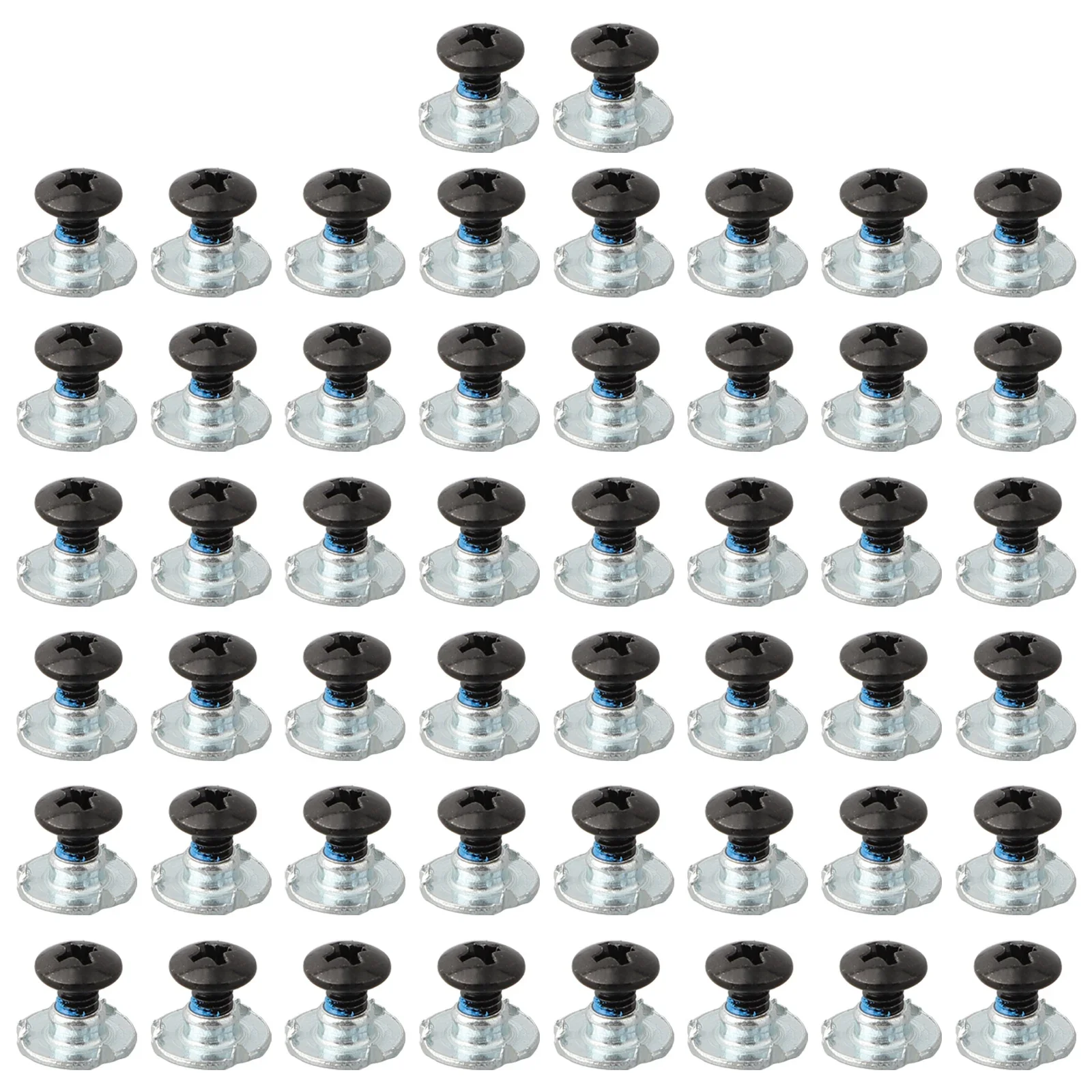 

50x Fixing Screws Screws Quick Repair Roller Screws Skates Accessories Brand New Buckle Easy Installation