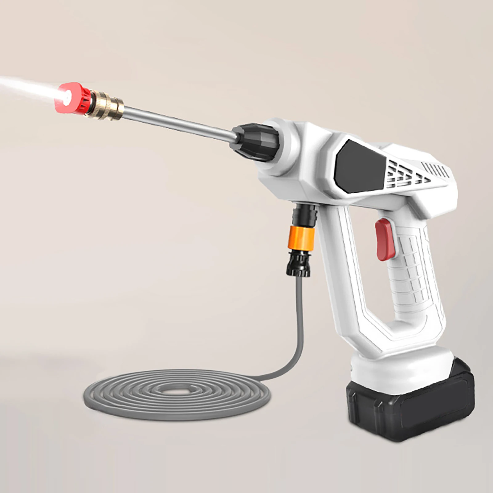 

Electric Cordless High Pressure Cleaner Washer Water Gun Car Wash Portable Rechargeable 24V 5600mAh Battery Cleaning Machine