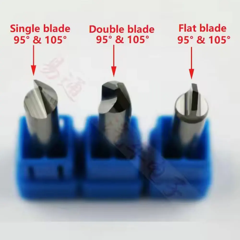 

80 90 95 105 DegreeRaise Dimple Key cutter Universal vertical milling cutter Flat Cutter locksmith steel end milling cutter