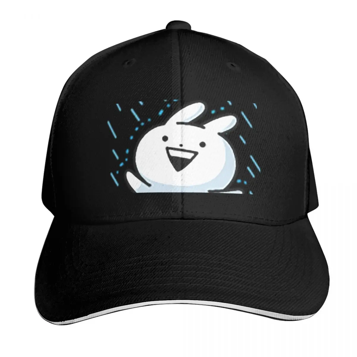 

Usagyuuun in the rain Baseball Cap custom caps Anime Hat Luxury Cap Cosplay Man Women's