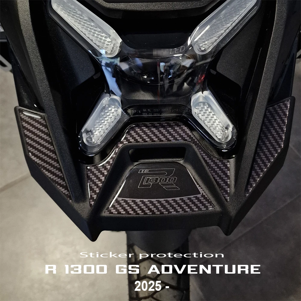 New R1300GS ADV Triple Black 3D Epoxy Resin Sticker Protection Kit For R 1300 GS Adventure 2025 Option 719