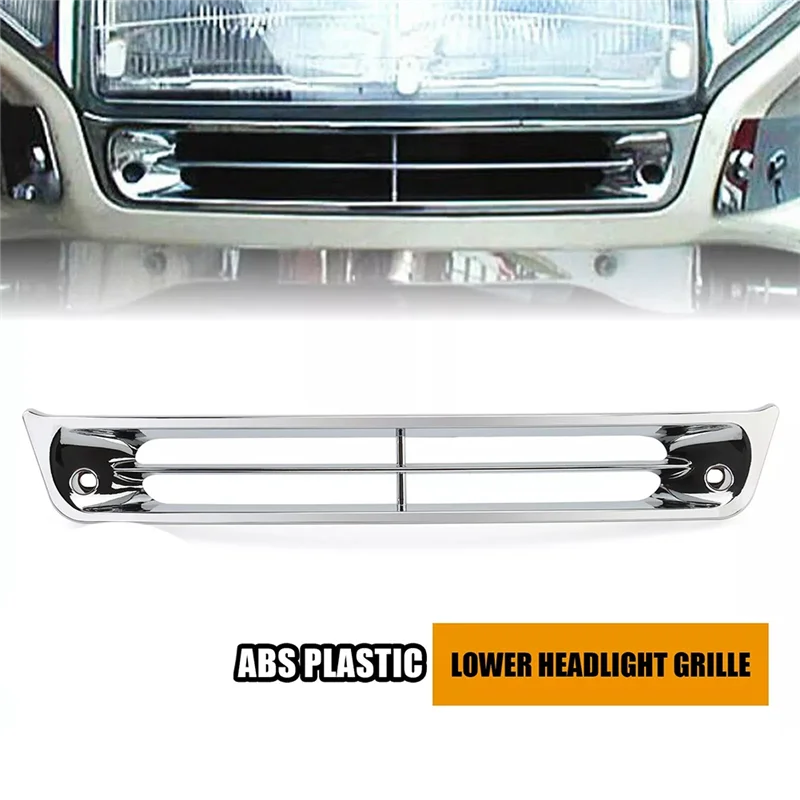 

A30P-Motorcycle Front Lower Headlight Fairing Grille Trim Cover For Honda Goldwing GL1500 GL 1500 1988-2000