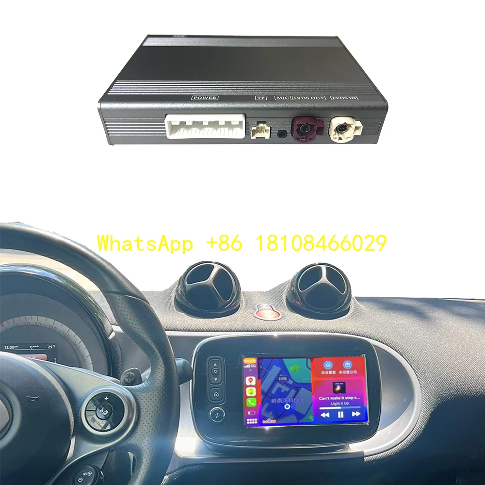 

Original Screen Upgrade Mercedes Benz Smart Android Auto Mirror Link AirPlay Radio Navigation Wireless CarPlay