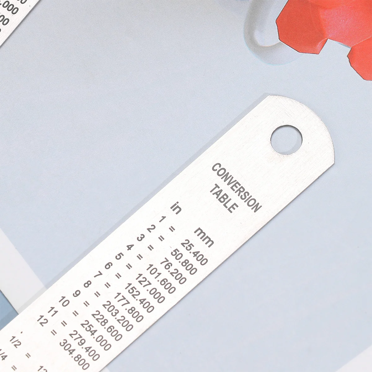 

4Pcs Double Scale Stainless Steel Ruler 15cm Small Portable Tool for Students Architects Designers Drawing Drafting