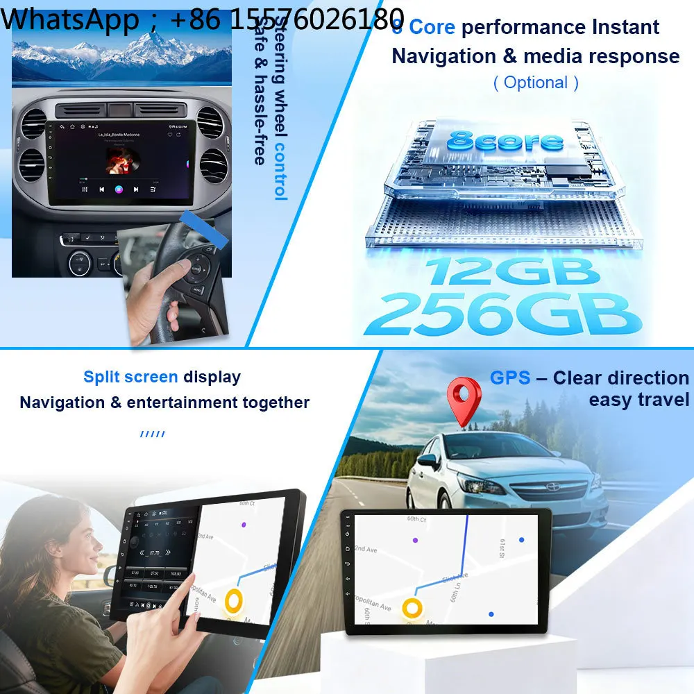 Car Radio for Lexus GS300 S190 GS350 GS400 GS430 GS450h GS460 2004 - 2011 GPS Navi Stereo Multimedia Player WiFi 4G CarPlay Auto
