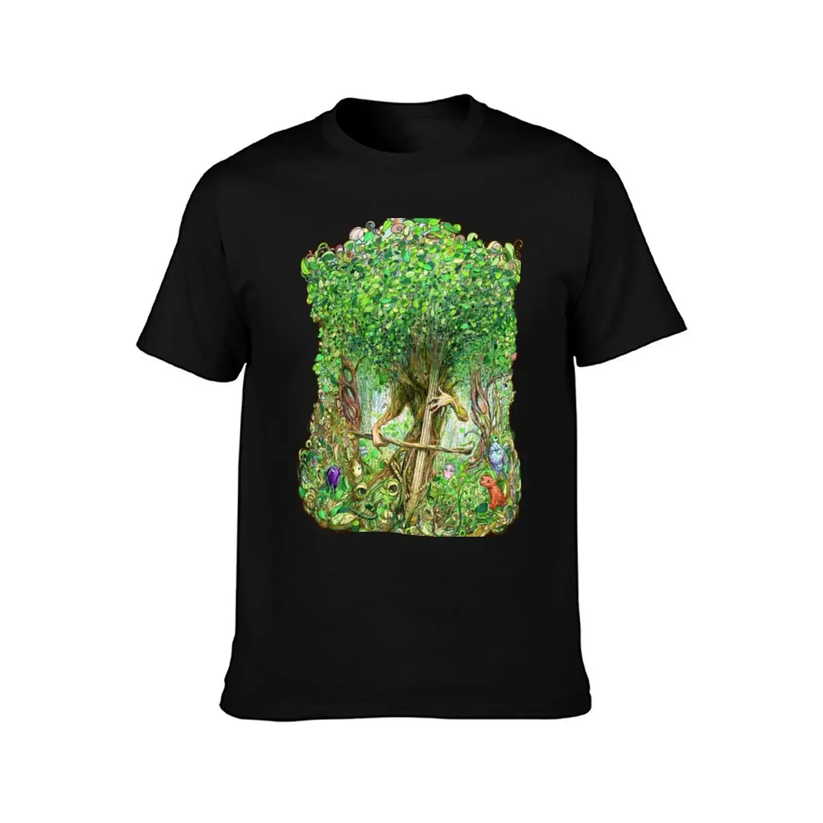 Forest Music in Color T-Shirt summer top tees cute clothes mens t shirt