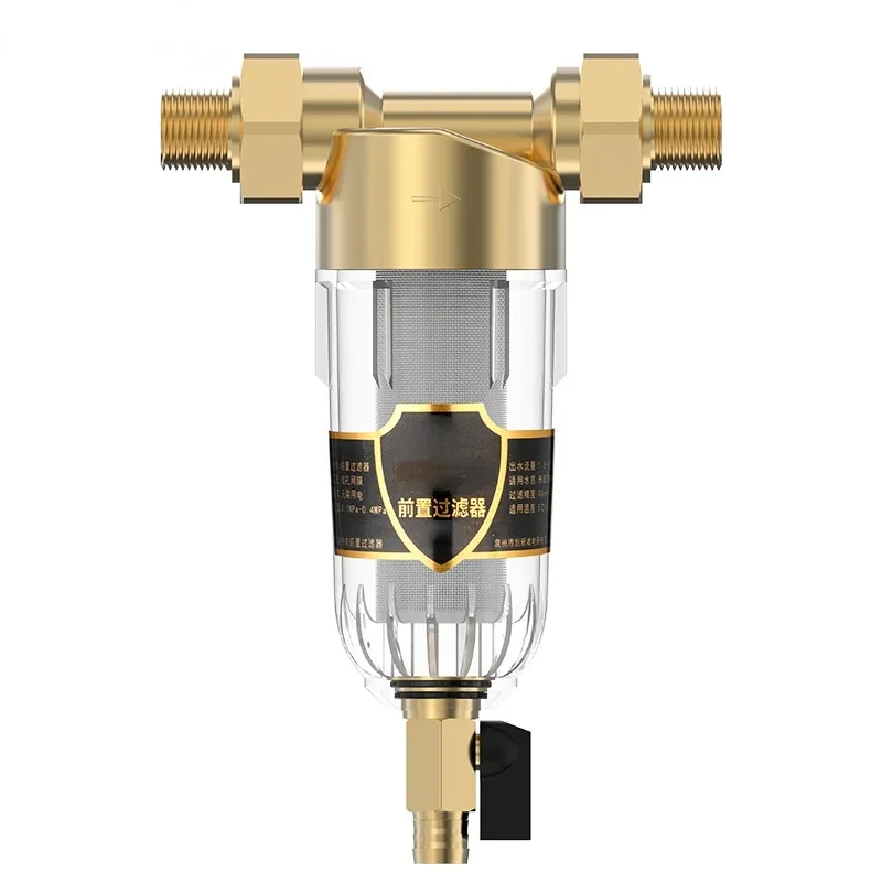 

Hot sales Pre filter, whole house backwashing, household high flow tap water, copper clean water soft faucet