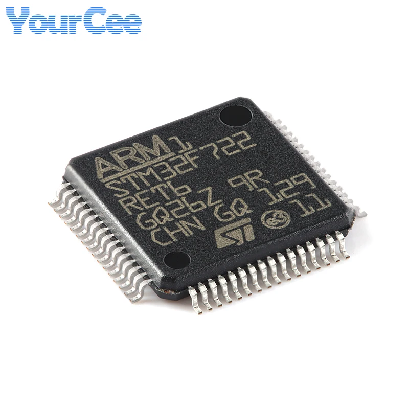 2 pz/1 pz STM32F722RET6 STM32F722 STM32F722RET LQFP-64 ARM Cortex-M7 32-Bit Micro-Controller-MCU IC Chip