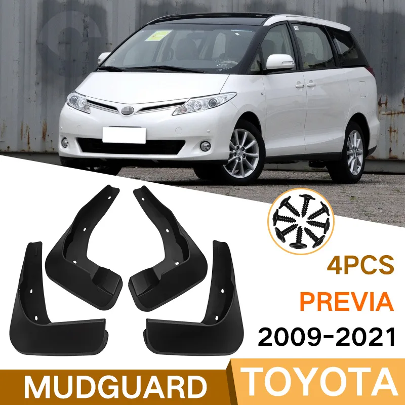 For Toyota Previa 09-21 Car mudguard decorative panel, tire mudguard, wheel hub mudguard Beautify car wheels auto parts