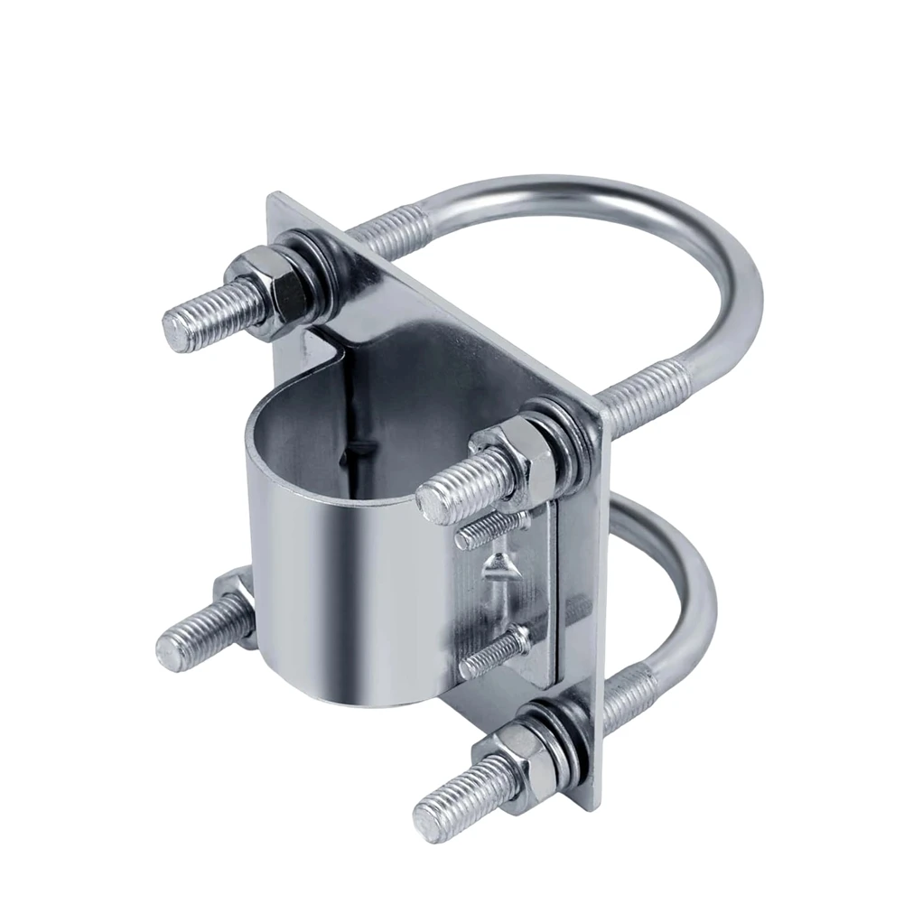 POPULAR-Antenna Mast Pipe Mount Works for GEN2 V2 Pipe Adapter Universal Antenna Steel Pole Mount view 2