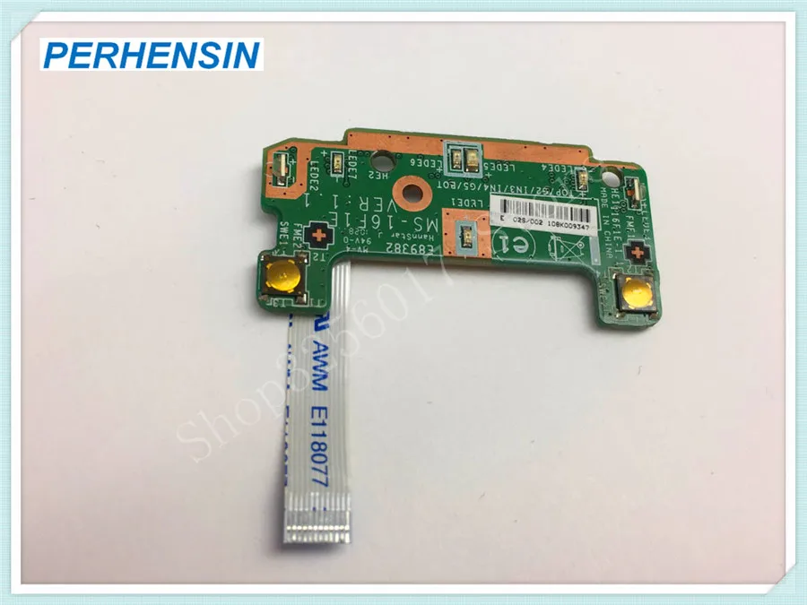 GENUINE FOR MSI GT660R SERIES MS-16F1 15.6 Laptop Touchpad Bottons Board W Cable MS-16F1E 2