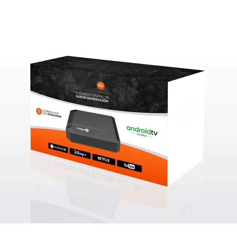 for Miuibox MegaTV Box Live TV Streaming Device HD Android Media Player Home Entertainment System Easy Setup